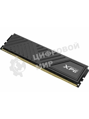 Оперативная память XPG Gaммix D35, DDR4, 8GB (1x8GB), 3200MHz, CL16, UDIMM, с радиатором, черный