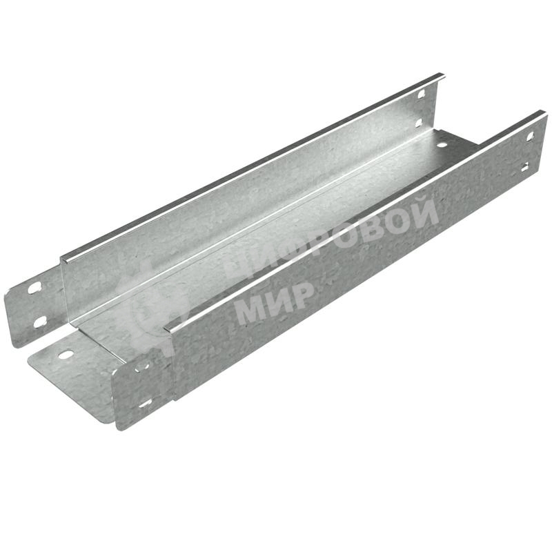 Лоток листовой неперфорированный 200х50 L3000 сталь 0.7мм LN50х200х0.7 