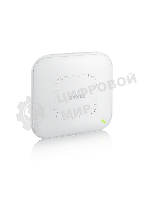 Гибридная точка доступа Zyxel NebulaFlex Pro WAX650S, W-Fi 6, 802.11a/b/g/n/ac/ax (2,4 и 5 ГГц), MU-MIMO, Smart Antenna, внутренние антенны 4x4, до 1200+2400 Мбит/с, 1xLAN 5GE, 1xLAN GE, PoE, защита о