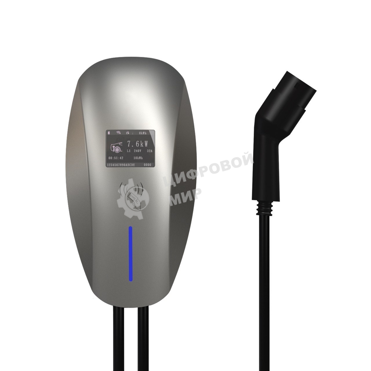 Зарядная станция S'OK 11kW WIFI APP OCPP1.6J RFID Type2 (SHM10316TP211KW-5)