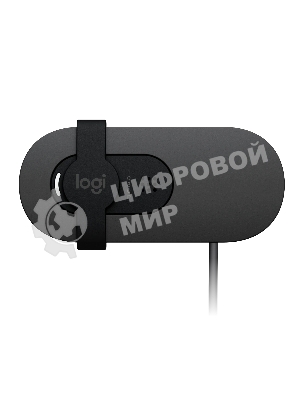 Веб-камера Logitech Brio 105 1920x1080, 30 кадр/с, USB Type-A, микрофон (шумоподавление), шторка приватности, автоосвещение, универсальное крепление