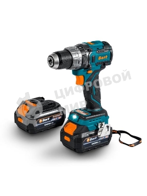 Дрель-шуруповерт Bort BAB-21U, 18 В, 4 Ач, 100 Нм, бесщеточный