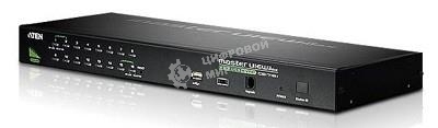 Переключатель KVM ATEN CS1716A-AT-G 16-port, USB, rackmountable, в компл. кабели 2x1.8м