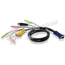 Кабель ATEN CABLE HD15M/USBM/SP/SP-SPHD15M; 1.8M