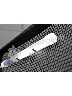 Панель осветительная Rem, с кронштейном серого цвета, 1U, 40х484х35 мм (ВхШхГ), 230V, 19