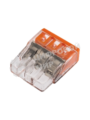 Электромонтажные экспресс-клеммы (2*2.5 мм2) 5шт WAGO