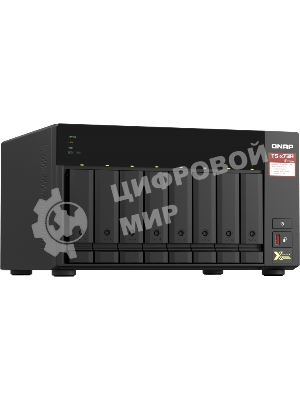 Сетевое хранилище без дисков SMB QNAP TS-873A-8G NAS, 8 trays 3,5