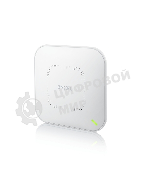 Гибридная точка доступа Zyxel NebulaFlex Pro WAX650S, W-Fi 6, 802.11a/b/g/n/ac/ax (2,4 и 5 ГГц), MU-MIMO, Smart Antenna, внутренние антенны 4x4, до 1200+2400 Мбит/с, 1xLAN 5GE, 1xLAN GE, PoE, защита о