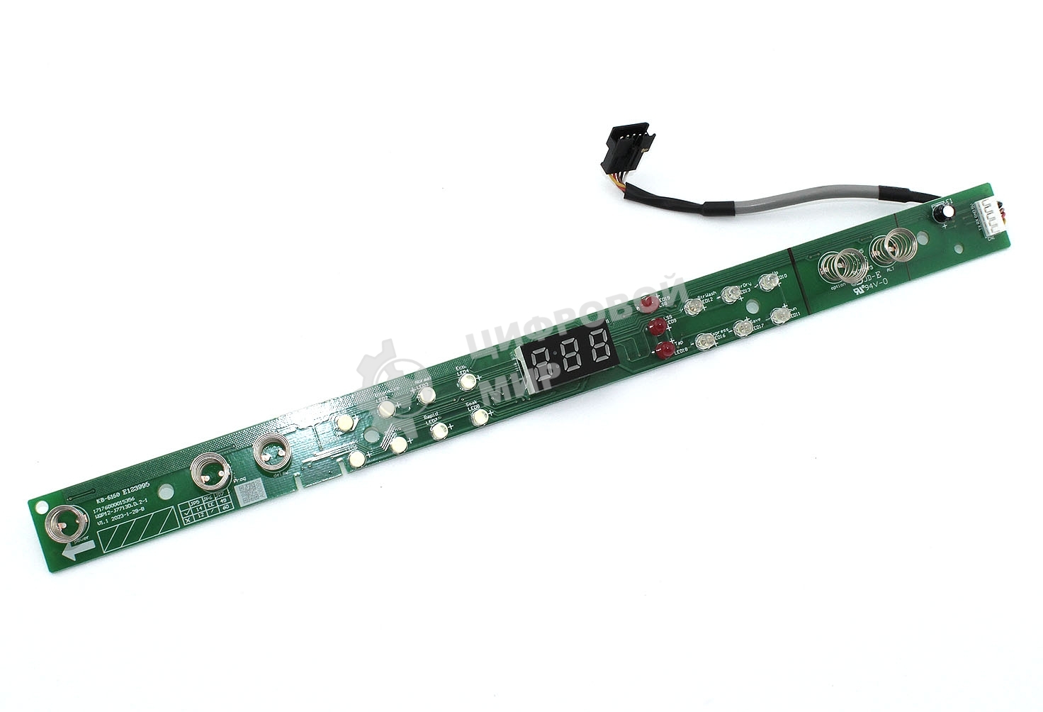 Плата управления с дисплеем для посудомоечных машин Krona 17176000A06090