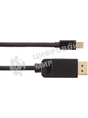 Кабель-переходник Mini DisplayPort M -> DisplayPort M 4K*60 Hz 1,8 м VCOM CG682-1.8M