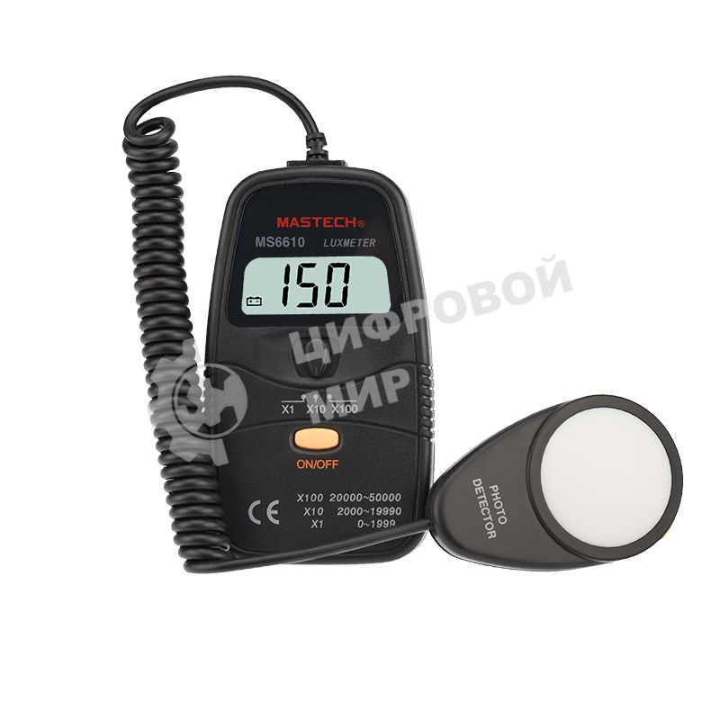 Люксметр MS6610 MASTECH