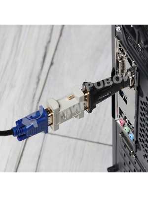 Переходник штекер Rexant HDMI - гнездо DVI-I