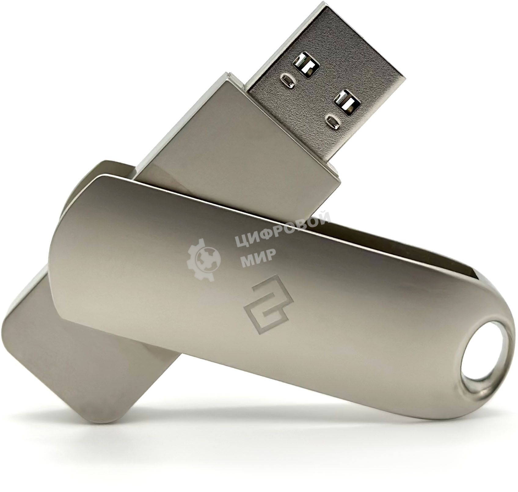 Флешка USB Digma GDRIVE3 (DGFUM064A30SR), 64Gb, USB 3.0, R/W 70/30, серебристый