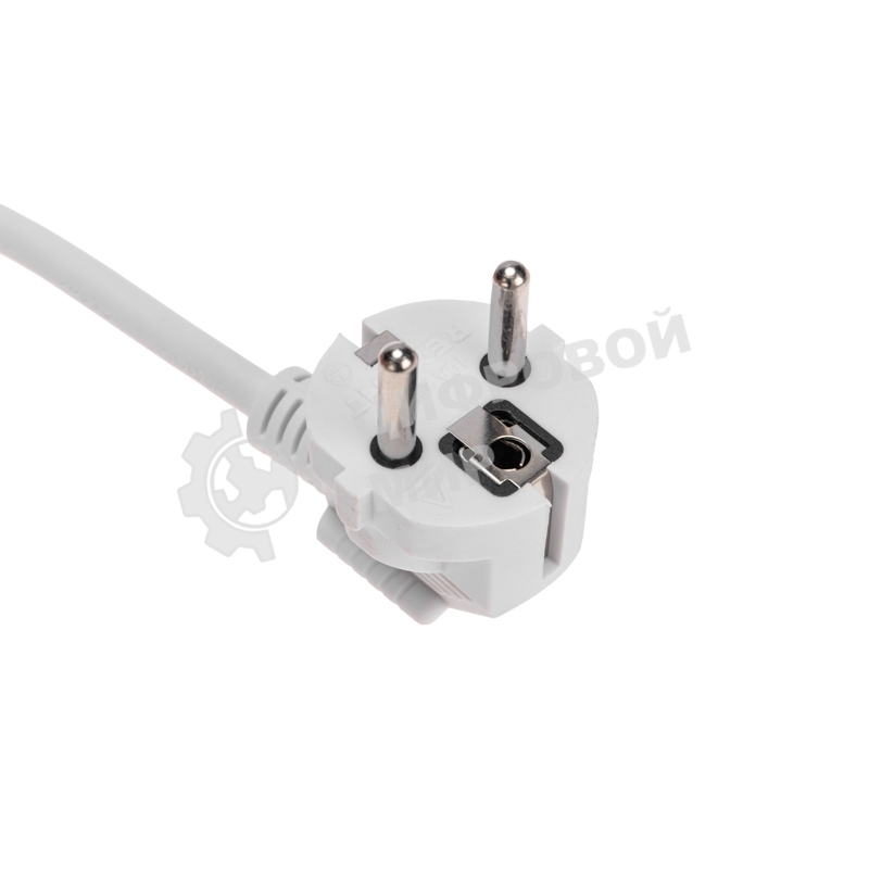 Удлинитель STANDARD 6 гнезд, 3м, 3х1,0мм², с/з, белый REXANT