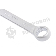 Ключ комбинированный Matrix, 12 мм, CrV, матовый хром