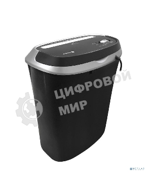 Шредер ГЕЛЕОС УМ30-4, DIN P-4 (4 ур-нь секр.), фрагмент 3,8х35мм, 15-17 (70г/м2), CD/пл.карты/скрепки/скобы, 30 литров