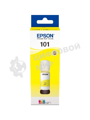 Чернила Epson L101 C13T03V44A желтый (70 мл) для Epson L4150/L4160/L6160/L6170/L6190