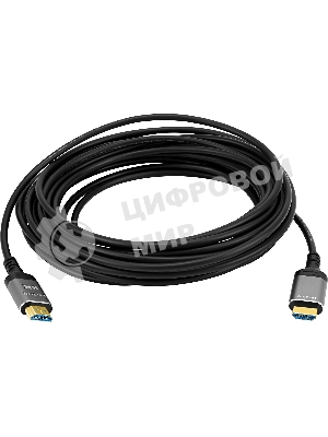 Кабель аудио-видео Digma HDMI (m)/HDMI (m) 10м. позолоч.конт. черный (HDMI-AOC2.1-10)