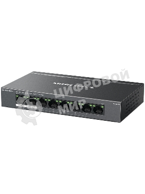 Коммутатор настольный Mercusys MS108GP с 8 гигабитными портами (7 портов PoE+)