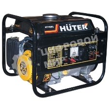 Электрогенератор бензиновый Huter HT1000L, 1.1 кВт, 65 дБ, 24.2 кг