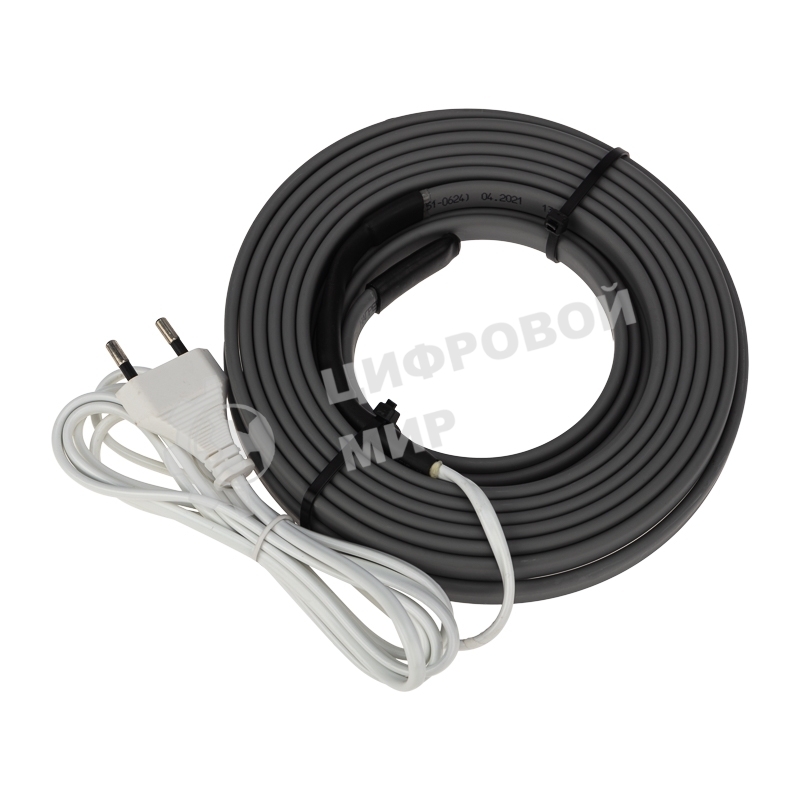 Кабель греющий PROconnect саморегулирующийся 10 ККНС 2ЛПп-ЭЛ 65/85, в трубу, 2м/20Вт