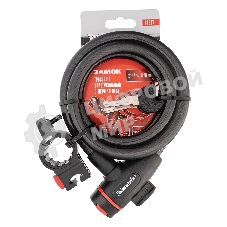 Замок тросовый универсальный с держателем Matrix 12х1200 мм