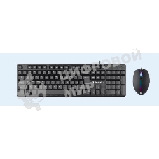 Комплект клавиатура+мышь Defender Triumph C-991 проводной, USB, 1600 DPI, чёрный