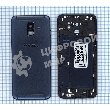 Задняя крышка для Samsung Galaxy A6 (2018) SM-A600F синий