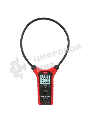 Токоизмерительные клещи UT281E, 600В, 3000А, 60МОм, гибкие зажимы