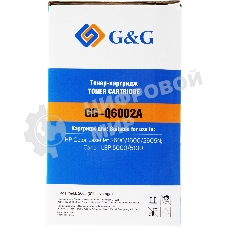 Картридж лазерный G&G GG-Q6002A желтый (2000 стр.) для HP CLJ 1600/2600/2605N, LBP 5000/5100