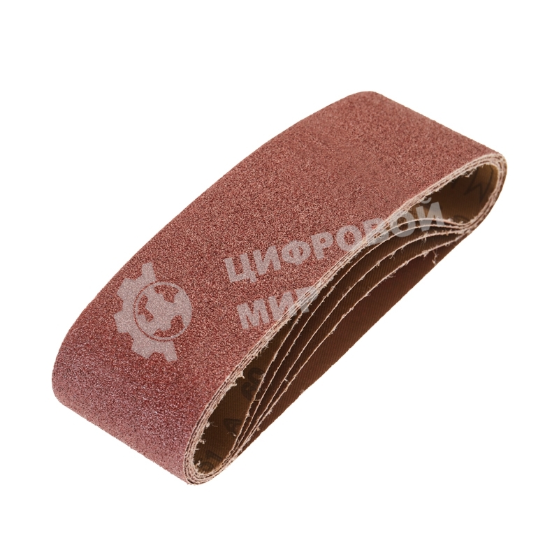 Лента шлифовальная бесконечная Kranz 75х533мм, P60 (5 шт/уп)