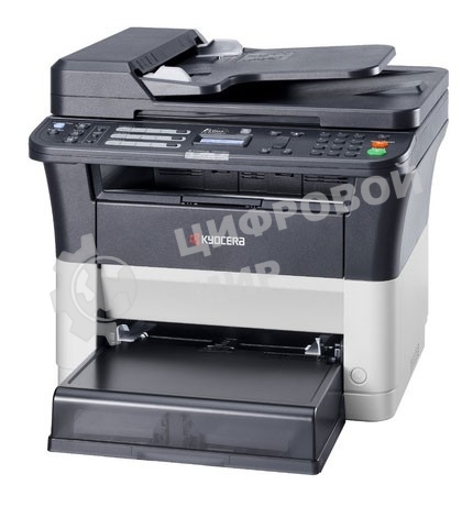 МФУ лазерное Kyocera Ecosys FS-1125MFP (1102M73RU0/1102M73RUV/1102M73RU2/1102M73NX2/1102M73DZ2), A4, ч/б, печ. до 25 стр/мин., скан. до 18 стр/мин. (ч/б) 6 стр/мин. (цвет), 600 x 600 dpi, USB, RJ-45