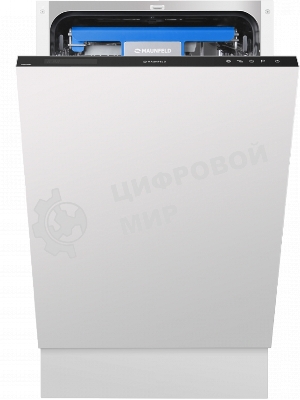 Встраиваемая посудомоечная машина Maunfeld MLP-08IM, черный, 44.8 см, 10 компл., 47 дБ, класс A++