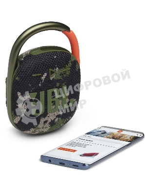 Портативная акустическая система JBL CLIP 4, камуфляж