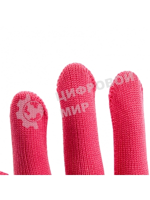 Перчатки из синтетической нити, ПВХ точка, 13 класс, 