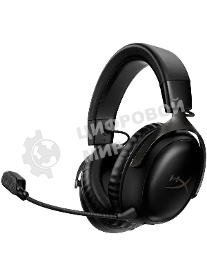 Гарнитура HyperX Cloud III чёрный, беспроводная, радиоканал