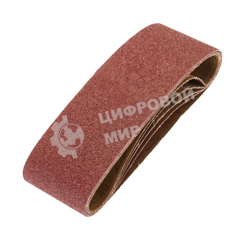 Лента шлифовальная бесконечная Kranz 75х533мм, P40 (5 шт/уп)