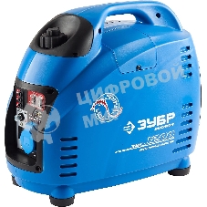 Электрогенератор бензиновый инверторный Зубр ЗИГ-1200, 1.2 кВт, 94 дБ, 18.8 кг
