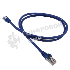 Патч-корд LANMASTER LSZH FTP cat.5e, 3.0 м, синий
