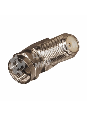 Переходник антенный Rexant (штекер F - гнездо F), угловой, (1шт.)