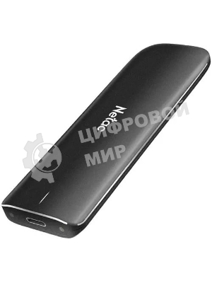 Внешний SSD Netac ZX, 500 Gb, USB 3.2 Gen 2 Type-C, R/W 1050/950, черный