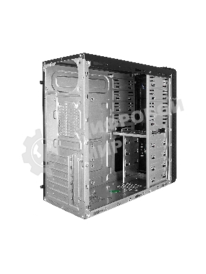 Компьютерный корпус Miditower ExeGate UN-604 Black, ATX, (без БП) 2хUSB+2хUSB 3.0, Audio