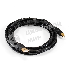 Кабель USB 2.0 ExeGate EX-CCF-USB2-AMBM-4.5 (Am/Bm, 4,5м, 2 фильтра)