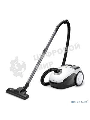 Пылесос Karcher VC 2 белый/черный, 700 Вт, уборка сухая, пылесборник мешок 2.8 л
