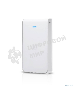 Точка доступаUbiquiti UAP-IW-HD UniFi AP In-Wall HD Точка доступа 2.4+5 ГГц, ac Wave2, 4х4 MU-MIMO, 5х 1G RJ45, 802.3at/af
