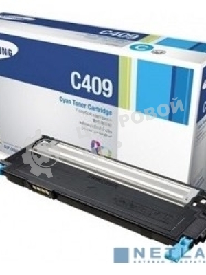 Картридж лазерный Samsung CLT-C409S/SU007A голубой для Samsung CLP-310/315/CLX-3170FN (1000 стр.)