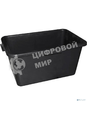 Таз строительный прямоугольный Rexant пластмассовый 60л