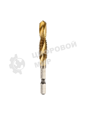 Сверло-метчик М8, Р6М5 ТИТАН KRANZ