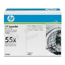 Картридж лазерный HP CE255X черный для LaserJet P3015/P3015d/P3015dn/P3015x 12500 стр.