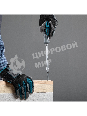 Отвертка Gross 12119 SL8,0 x 150 мм S2, трехкомпонентная рукоятка